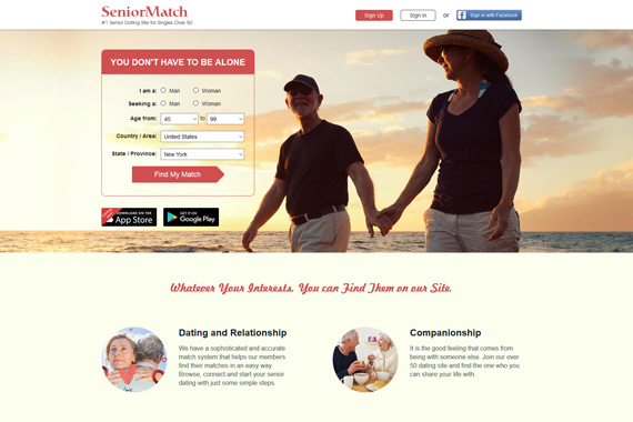 top us online dating sites over 50